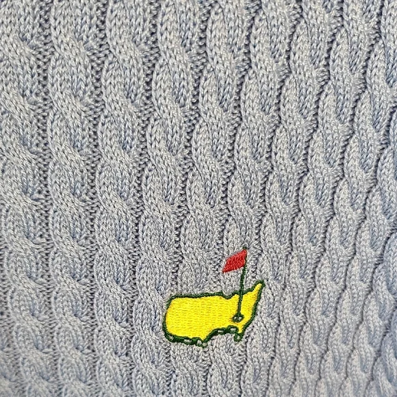 Blue Sleeveless Sweater Amen Corner Golf - Picture 3 of 4